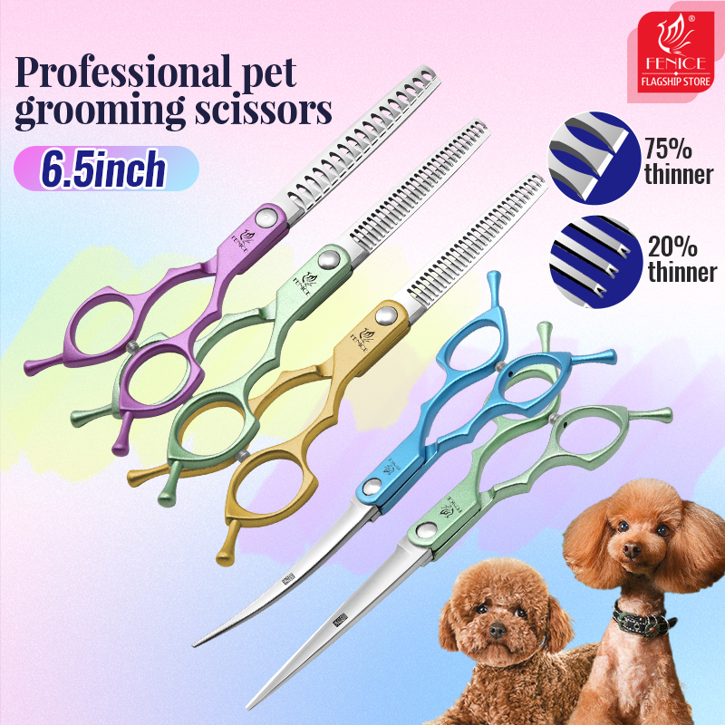 Grooming Scissors - Fenice 6.5 Inch Professional Dog Grooming