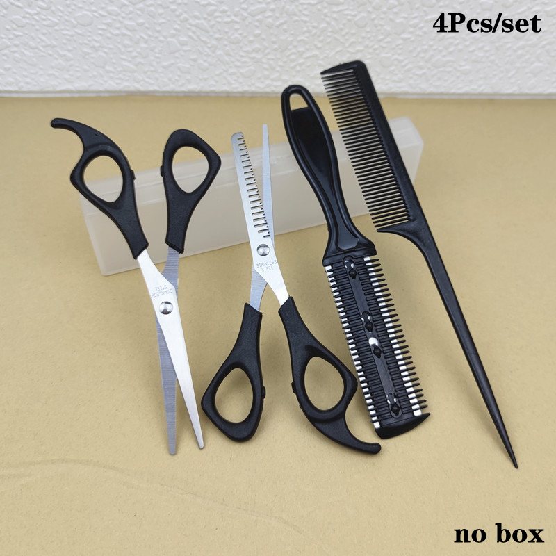 Grooming Scissors - New【4PCS Hair Scissors Hairdressing Barber Scissors