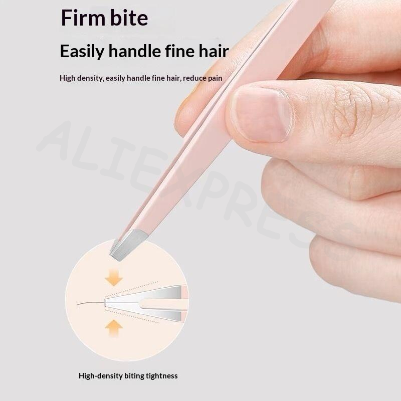 Grooming Kit - 4 Piece Stainless Steel Tweezers Set