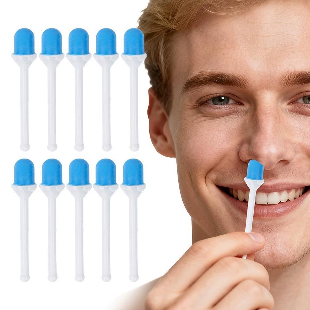 Nose Trimmer - 10Pcs Disposable Nose Wax Sticks Portable
