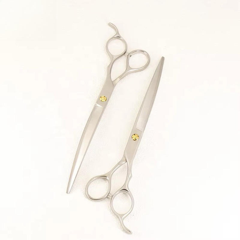Grooming Scissors - High Quality 7.5 Inch Curved Pet