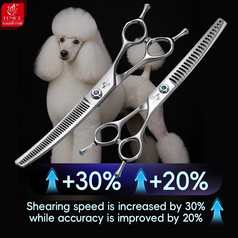 Fenice King Series 7 Inch VG10 - Grooming Scissors 评论和价格