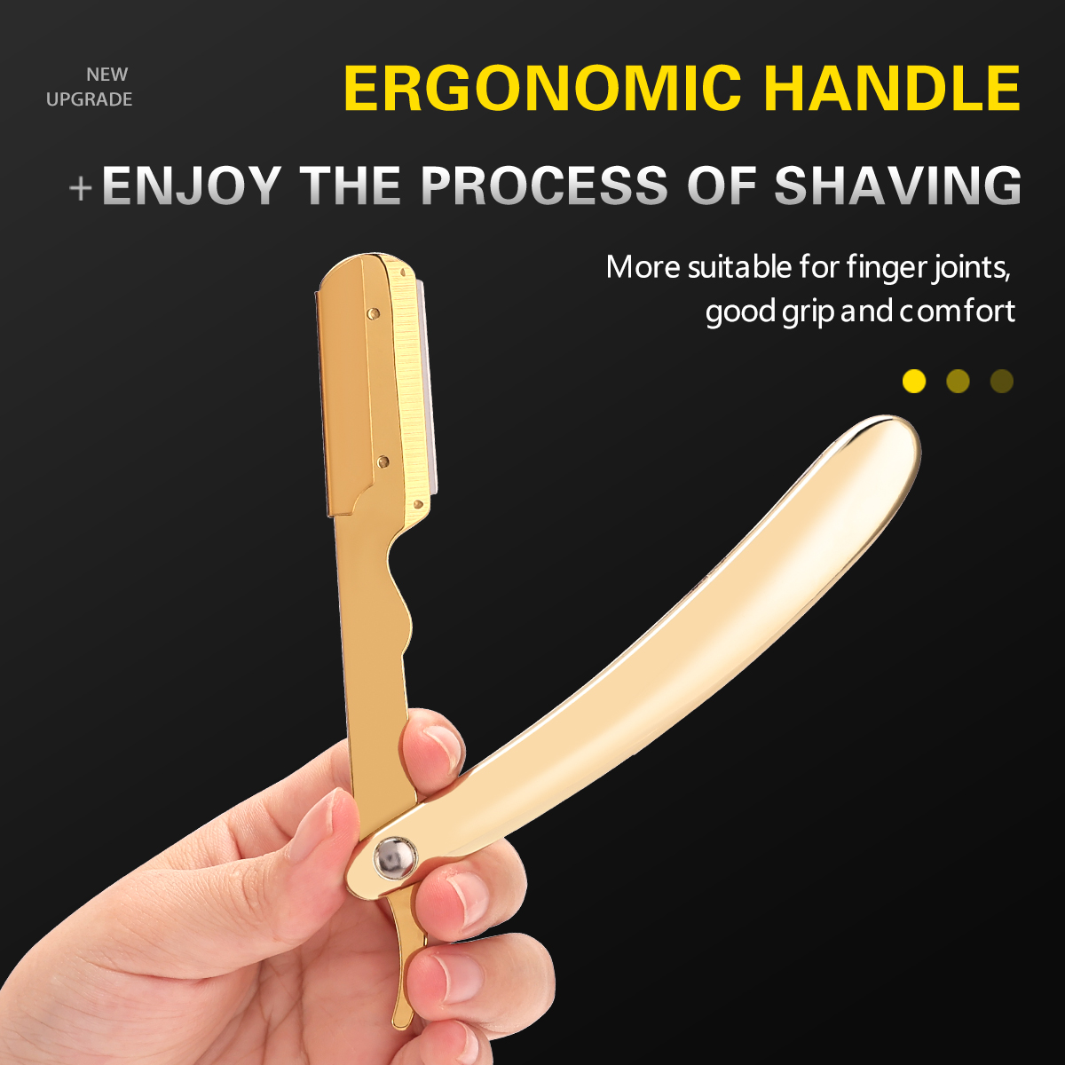 Silver Men Shaving Barber Tool - Aftershave 评论和价格