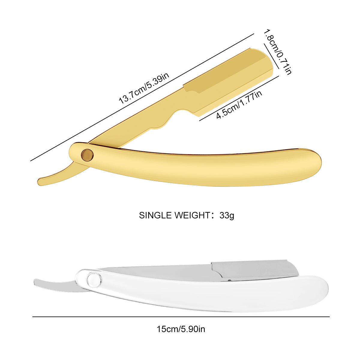 Silver Men Shaving Barber Tool - Aftershave 评论和价格