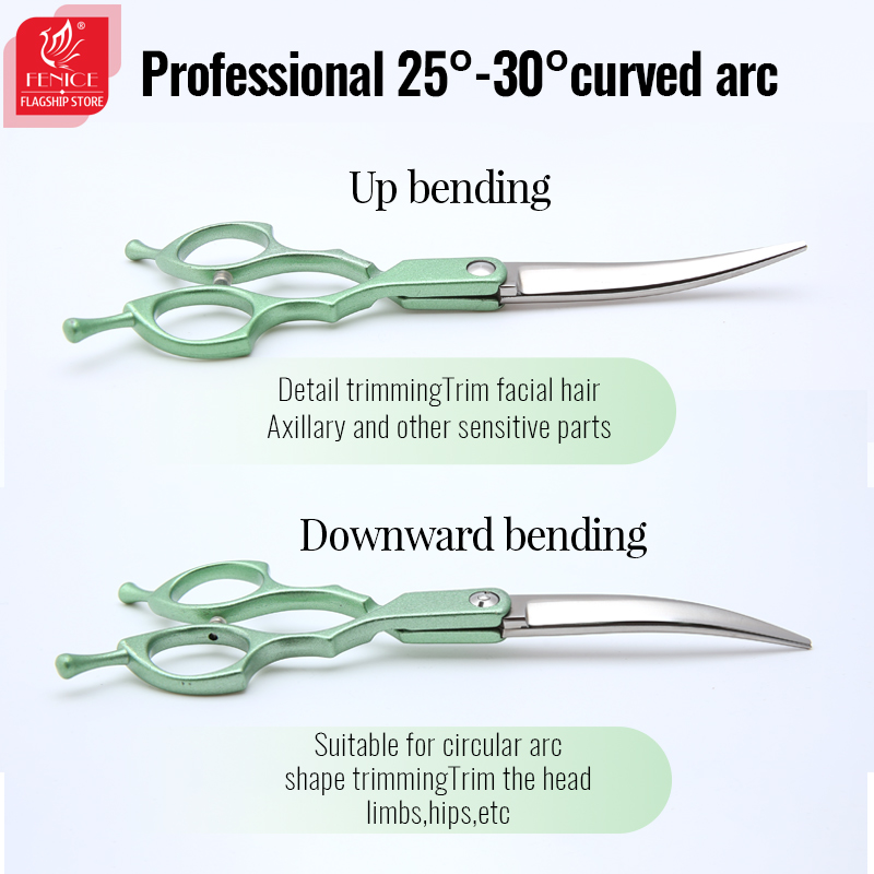 Fenice 6.5 Inch Professional D - Grooming Scissors 评论和价格