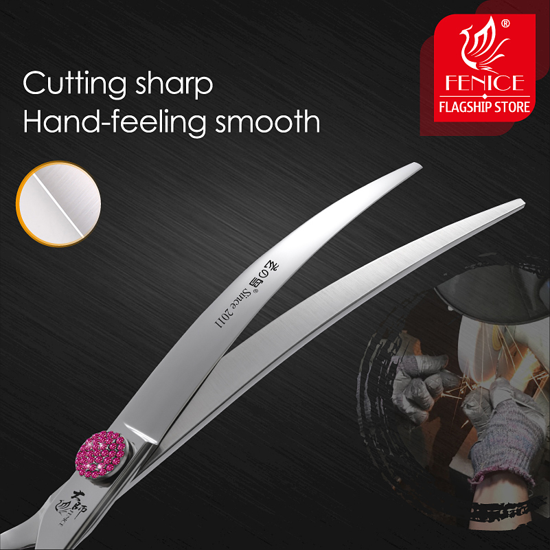 Fenice Pink Diamond Screw Pet  - Grooming Scissors 评论和价格