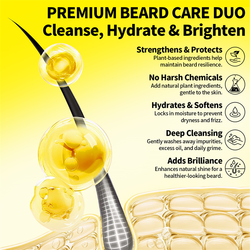 Men Beard Oil Kit Beard Moistu - Shaving Cream 评论和价格