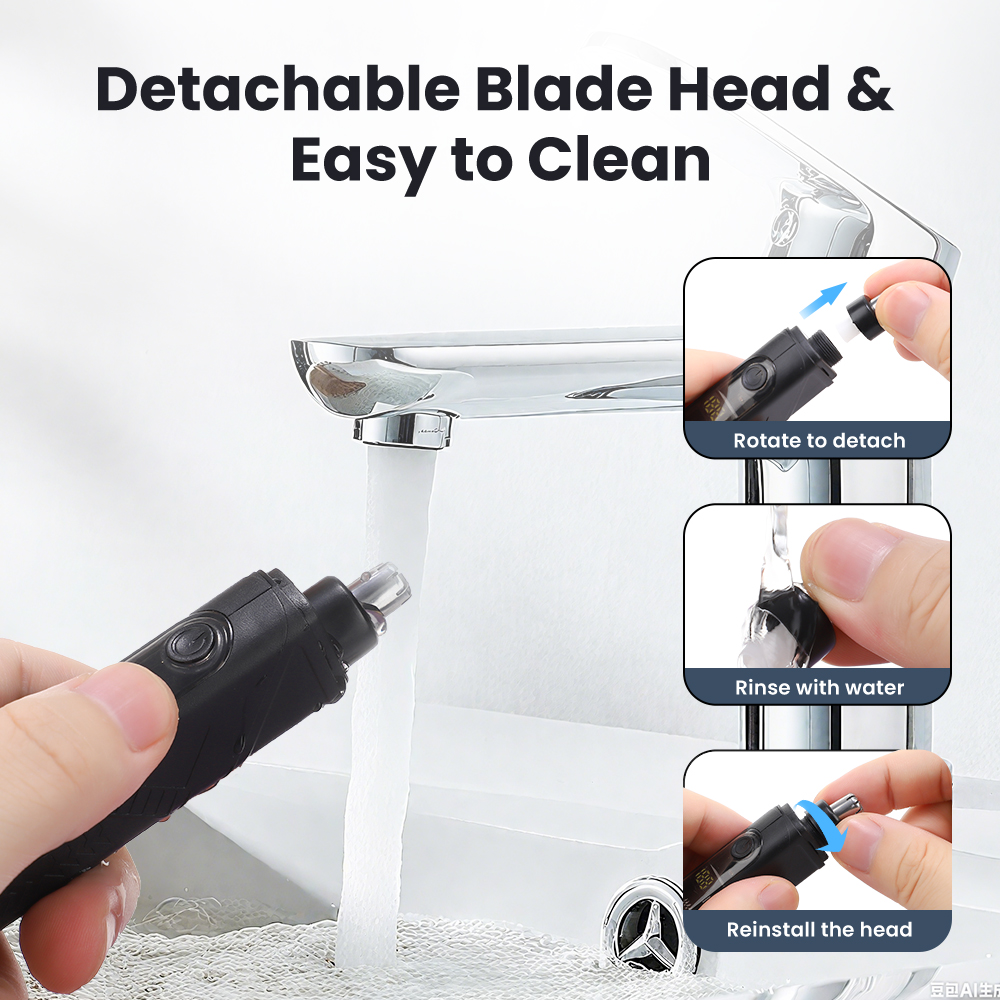 Electric Nose Hair Clipper Rec - Nose Trimmer 评论和价格