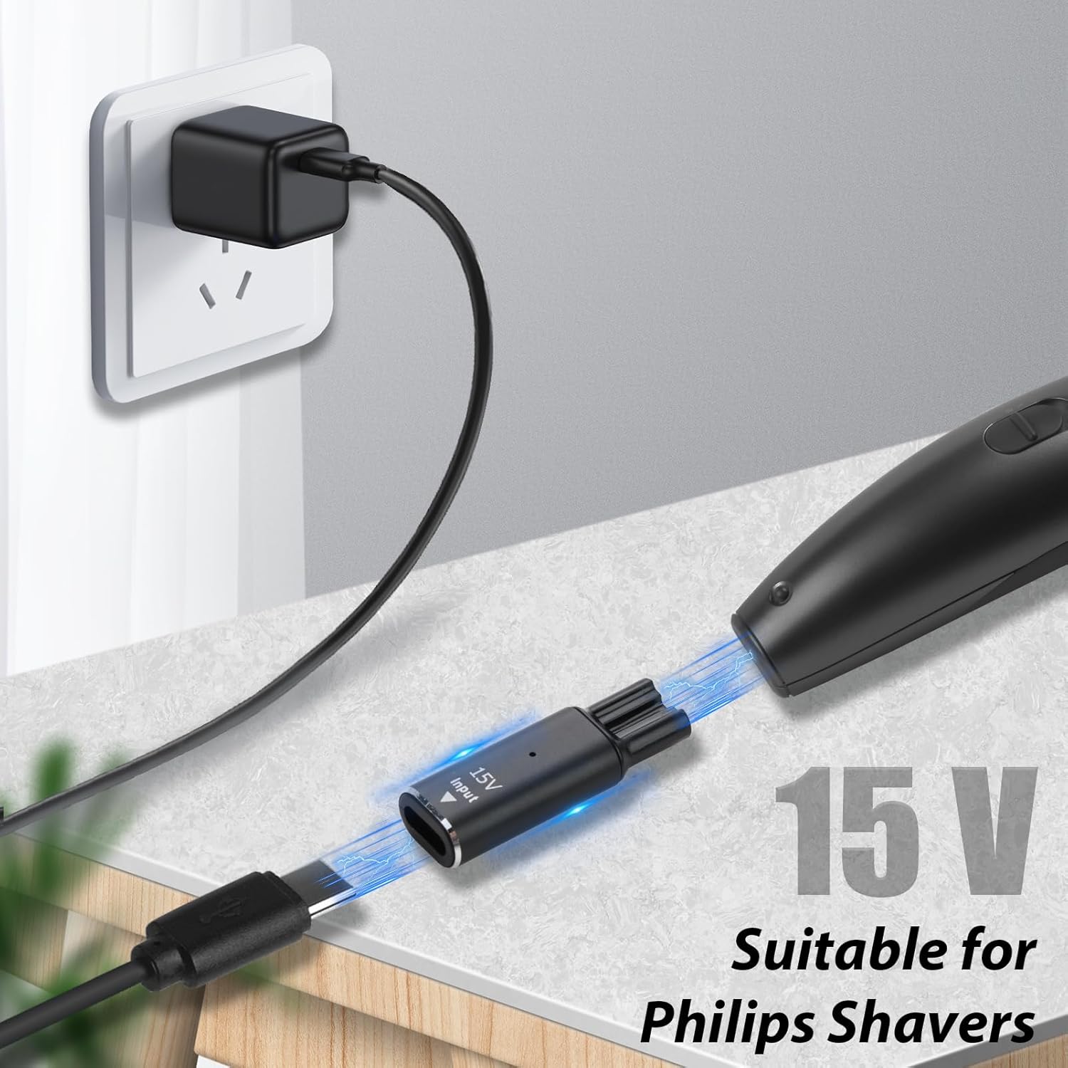 Brangdy 15V HQ8505 Type-C Shav - Body Trimmer 评论和价格