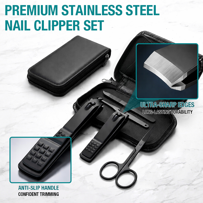 6-IN-1 Portable Nail Clipper S - Mens Grooming Travel Kit 评论和价格