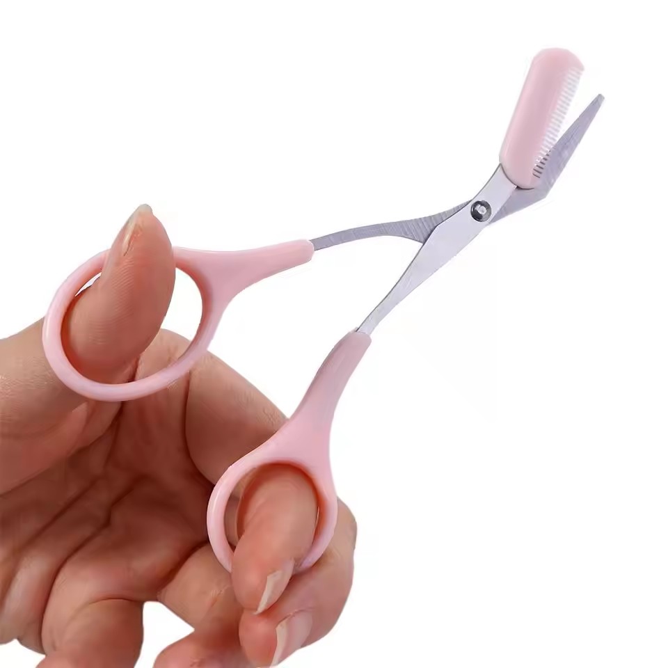 Safe Eyebrow Scissors with Com - Electric Razor 评论和价格