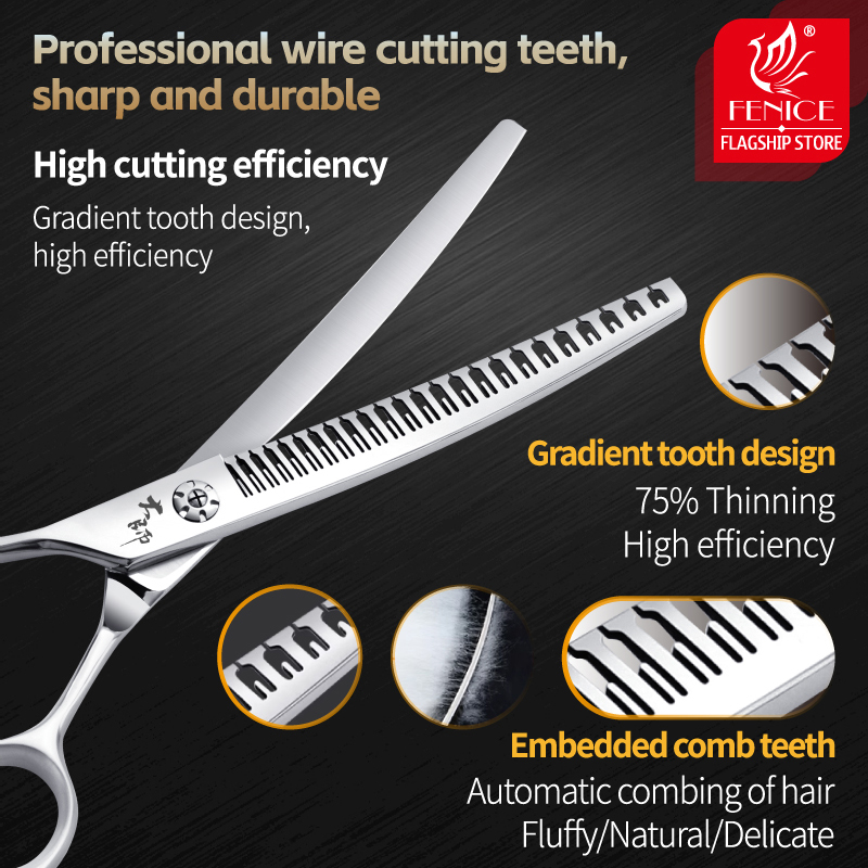 Fenice Professional Left-Hande - Grooming Scissors 评论和价格