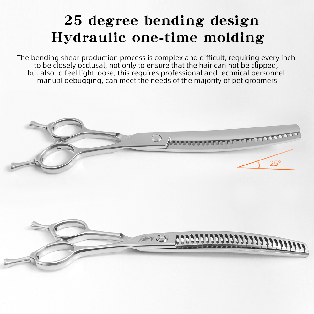 Dog Grooming Fishbone Scissors - Grooming Scissors 评论和价格