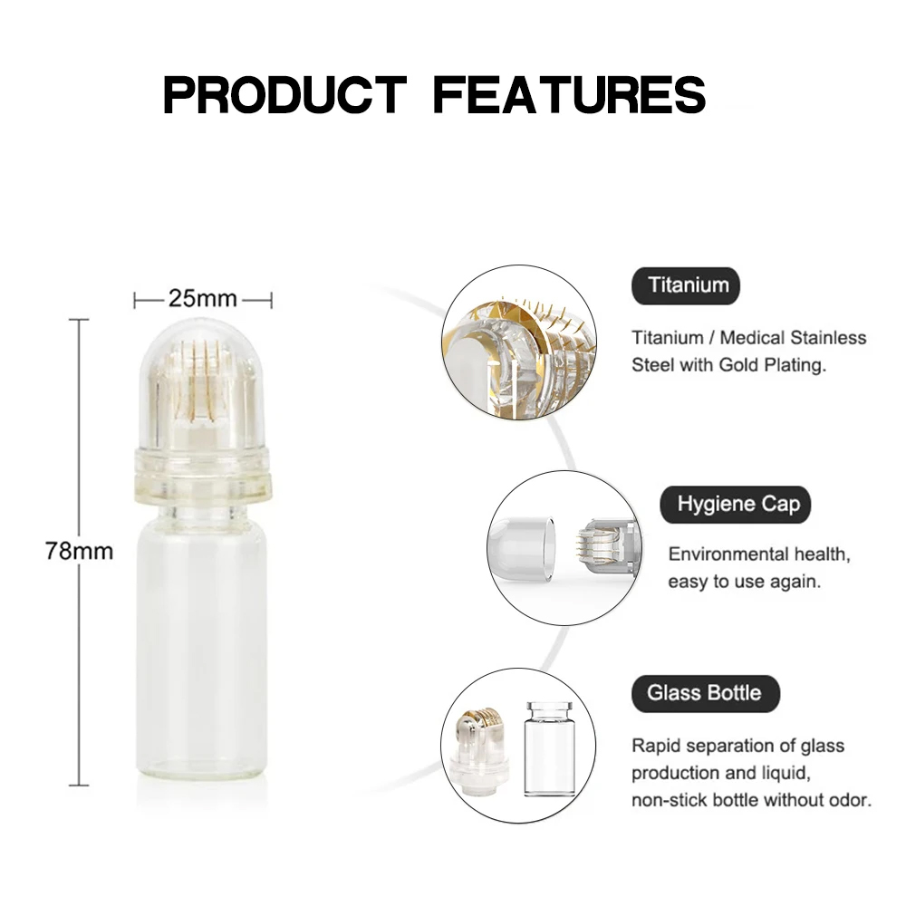 Hydra Derma Roller 64pin Micro - Beard Oil 评论和价格