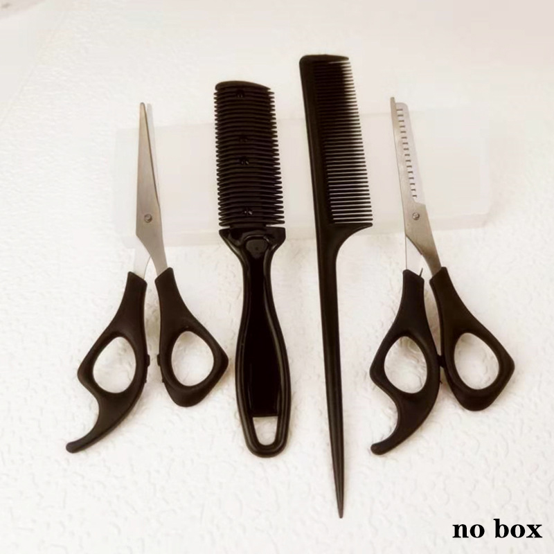 New【4PCS Hair Scissors Hairdre - Grooming Scissors 评论和价格