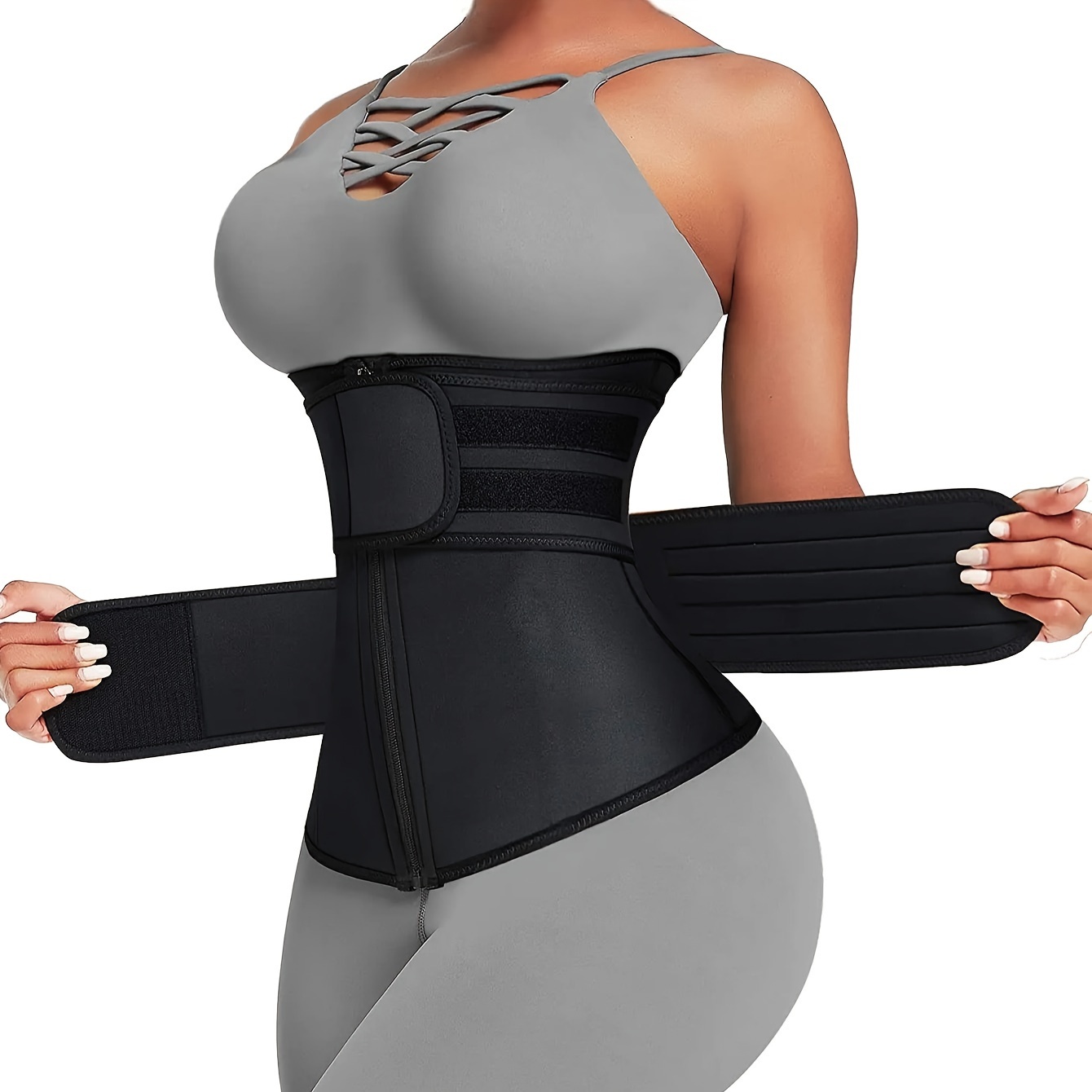 Women Waist Trainer Belt Doubl - Body Trimmer 评论和价格
