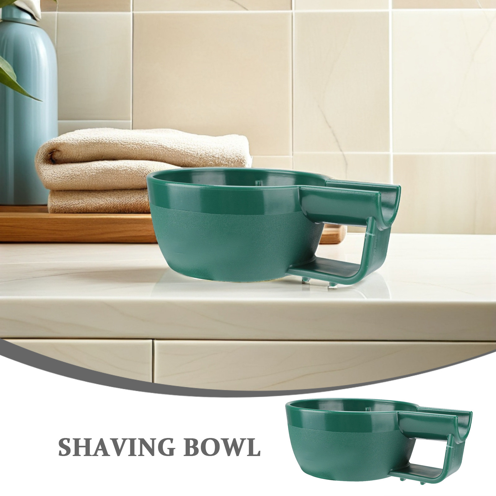 Shaving Cream Bowl Deep Plasti - Shaving Cream 评论和价格