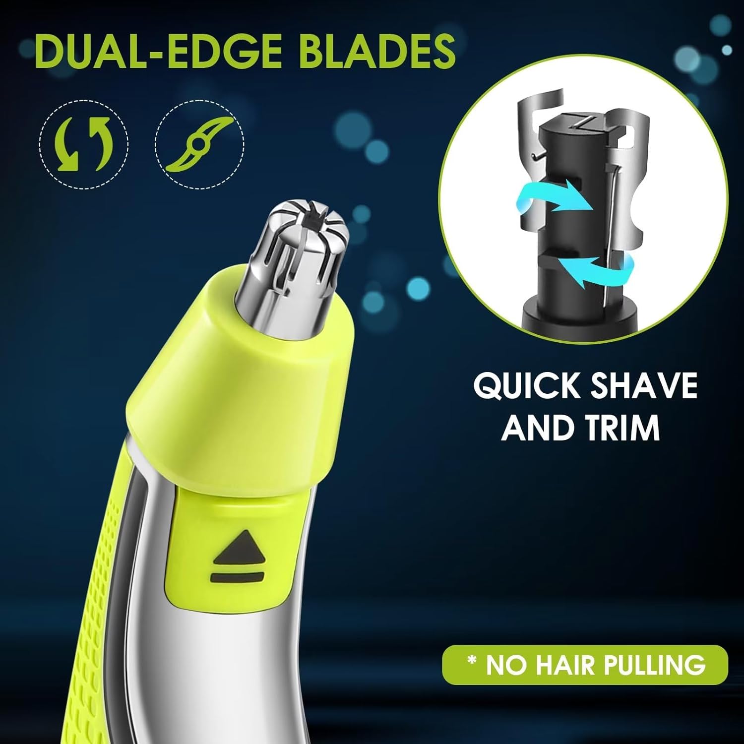 YUKU Nose Hair Trimmer Replace - Electric Shaver Rotary 评论和价格