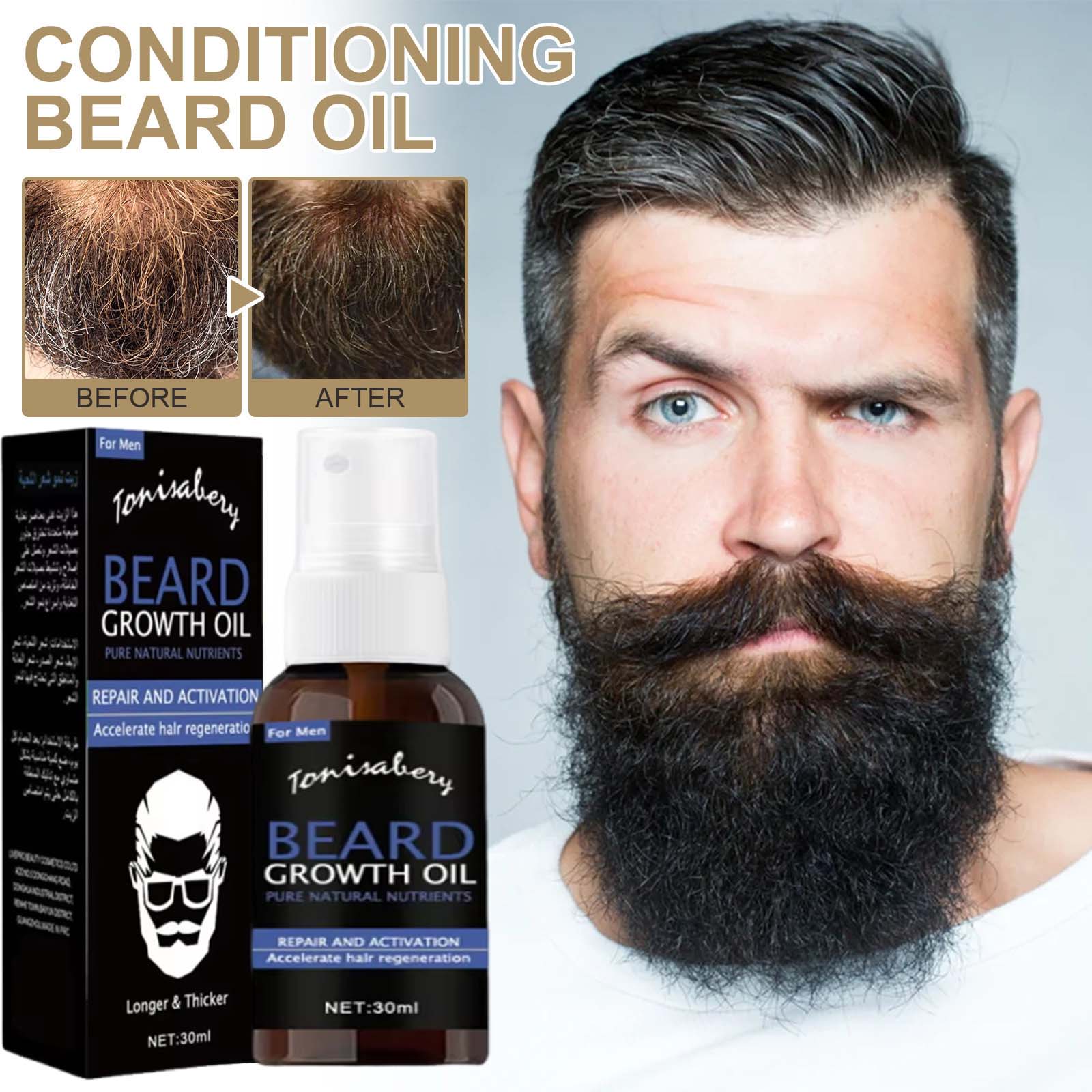 Beard Growth Oil Beard Wax Bal - Beard Oil 评论和价格