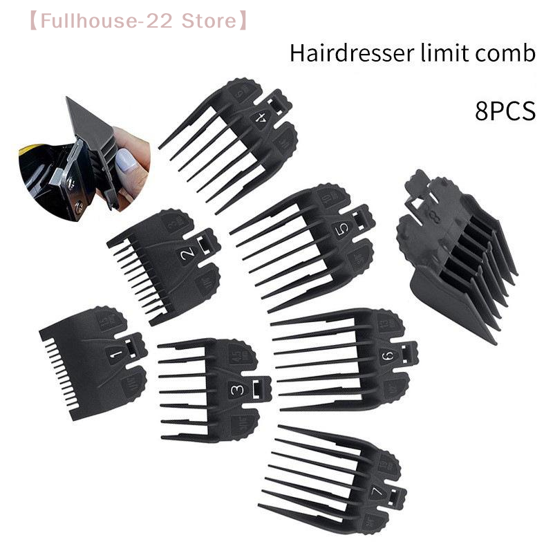 【MAX-22】8Pcs/Set Universal Hai - Hair Clipper 评论和价格