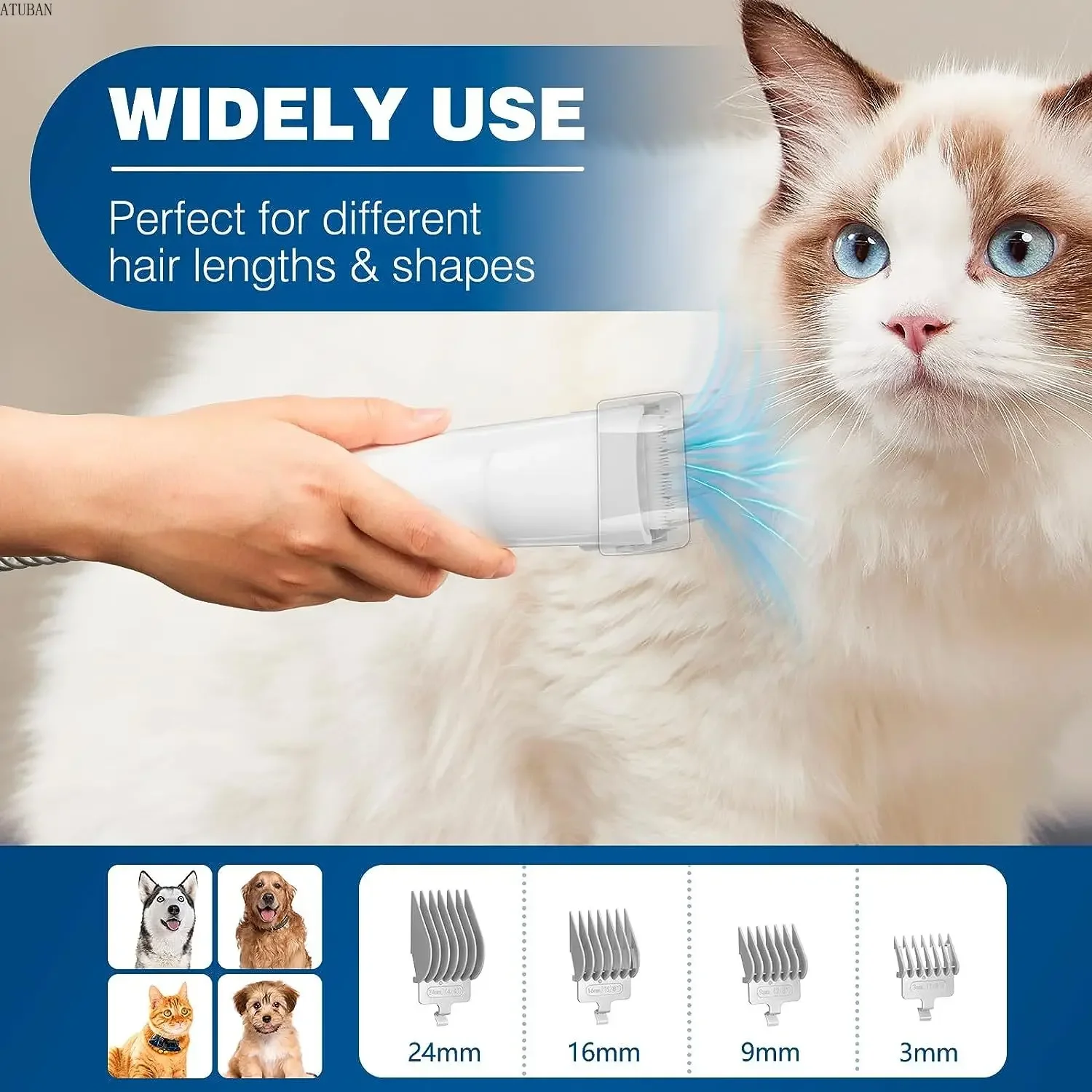 STLFLuxury Dog Grooming Kit wi - Grooming Kit 评论和价格