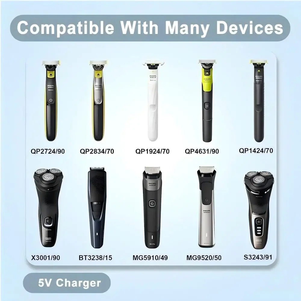 5V Shaver Charger USB Adapter  - Beard Trimmer 评论和价格