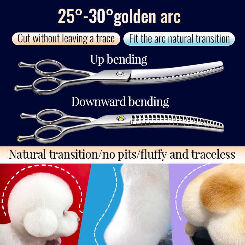 Fenice 7 inch VG10 Professiona - Grooming Scissors 评论和价格
