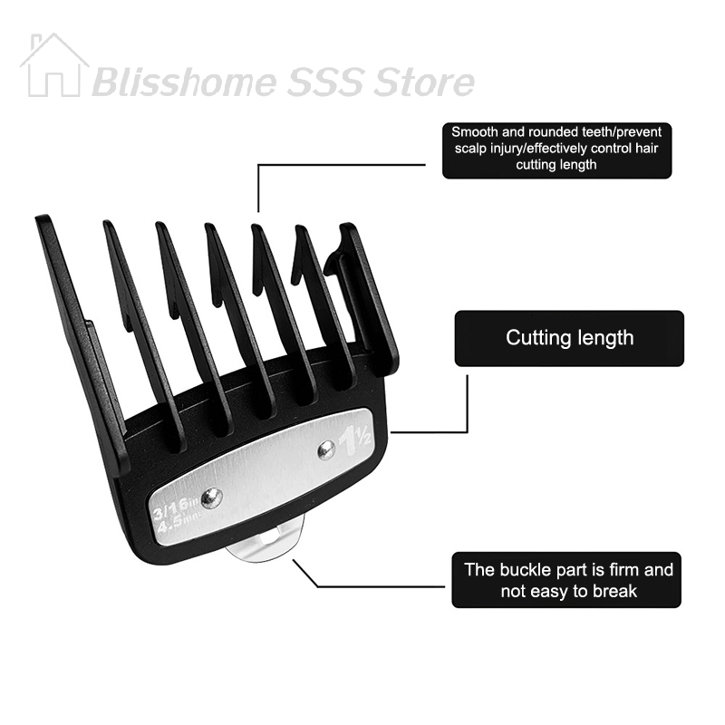 【S】2Pcs Hair Clipper Limit Com - Hair Clipper 评论和价格