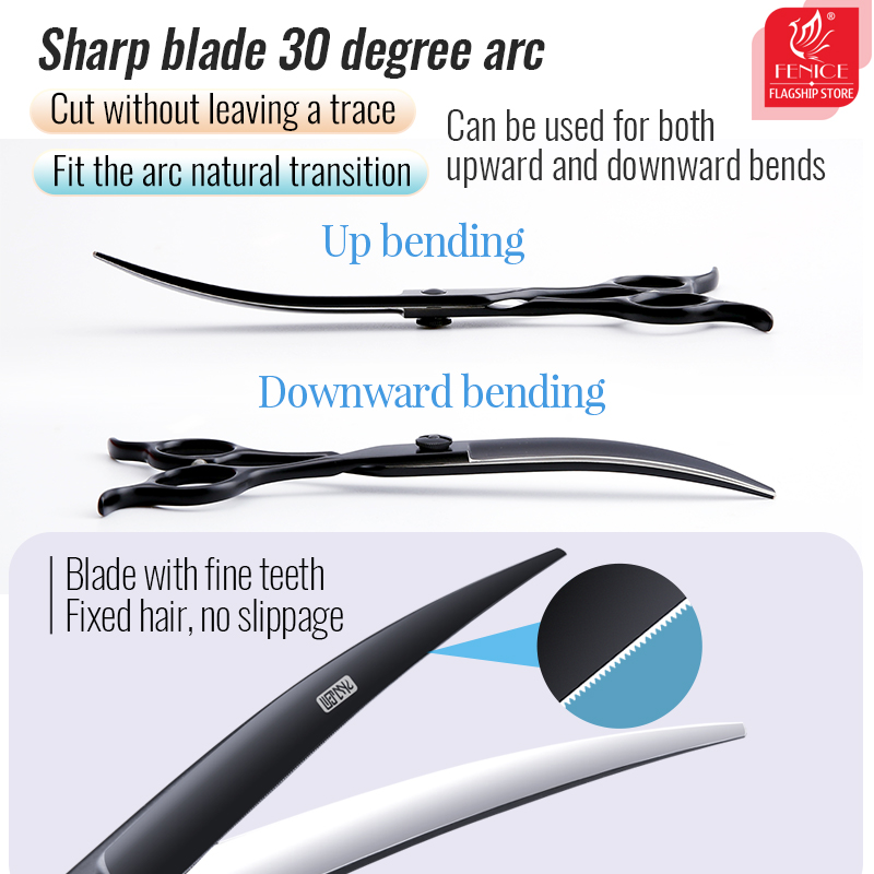 Fenice Professional 7 Inch Cur - Grooming Scissors 评论和价格