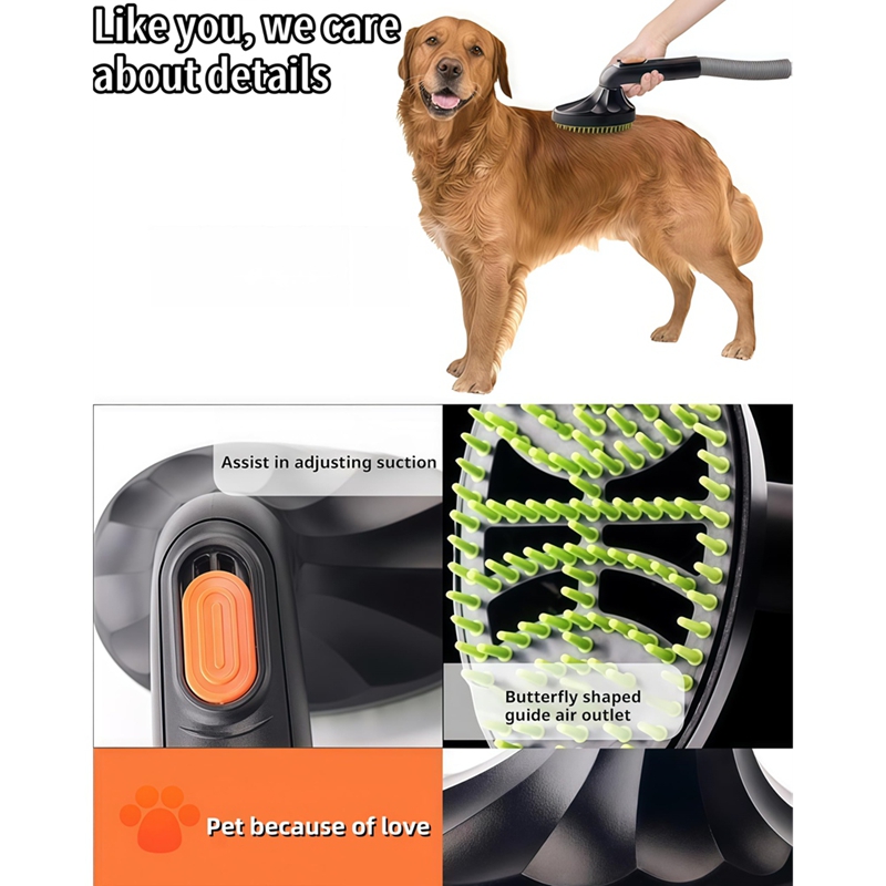 Shedding Brush Vacuum Attachme - Grooming Kit 评论和价格