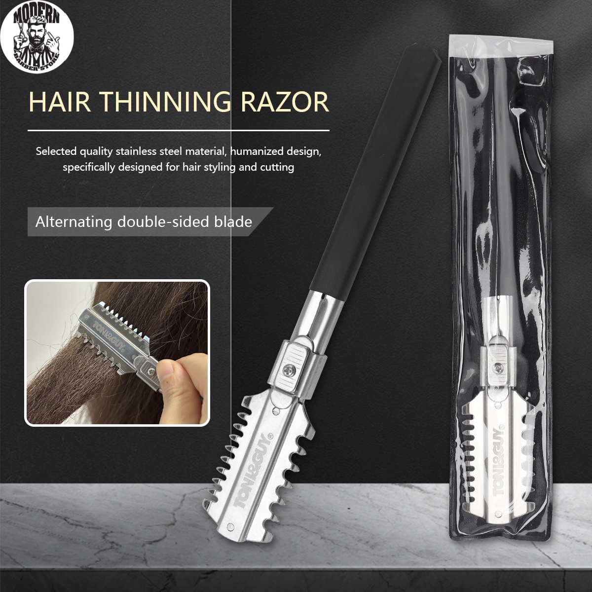 Salon Double-Edge Shaving Hair - Beard Trimmer 评论和价格