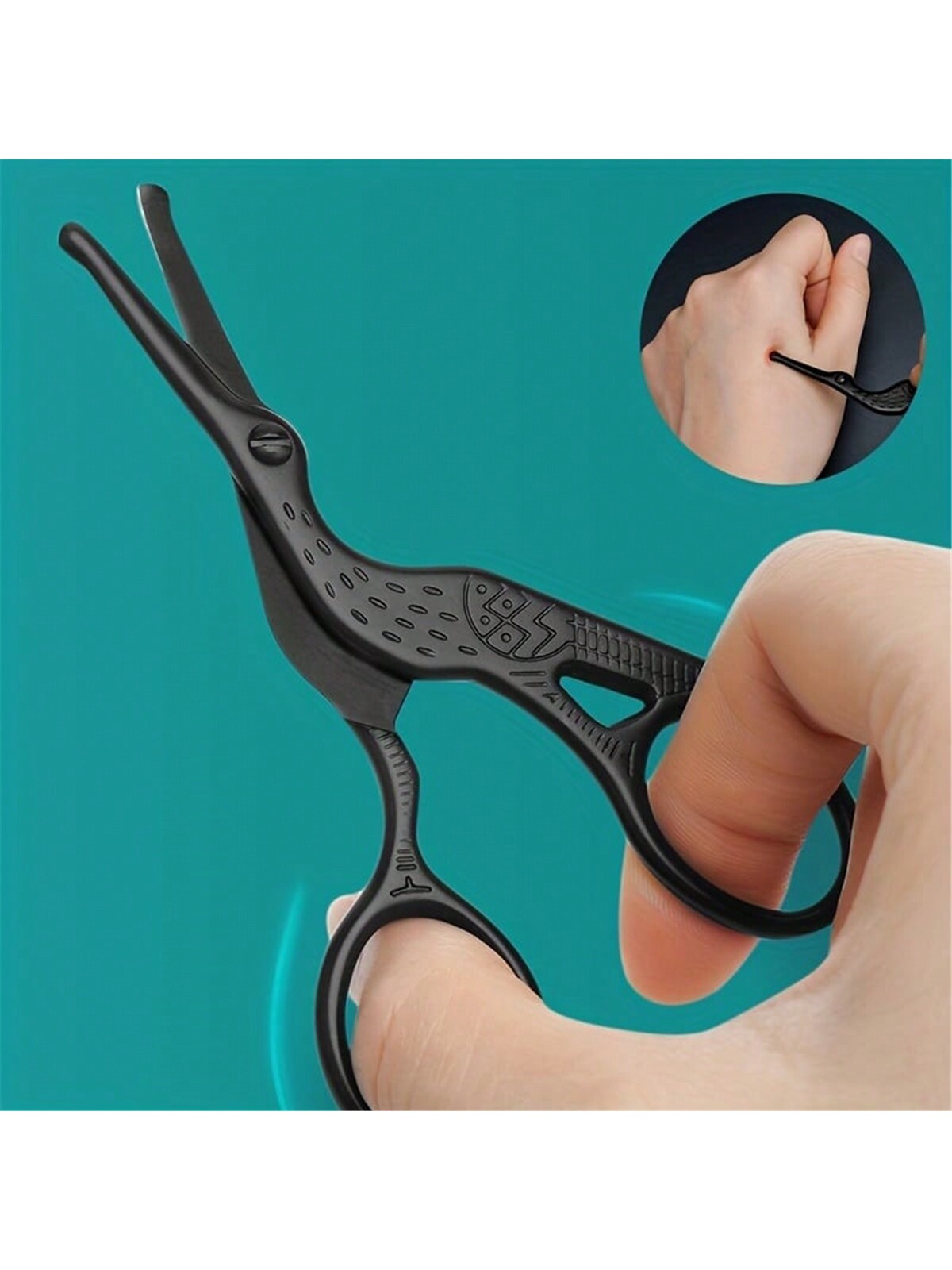 Nose Hair Scissors, Stainless  - Grooming Scissors 评论和价格