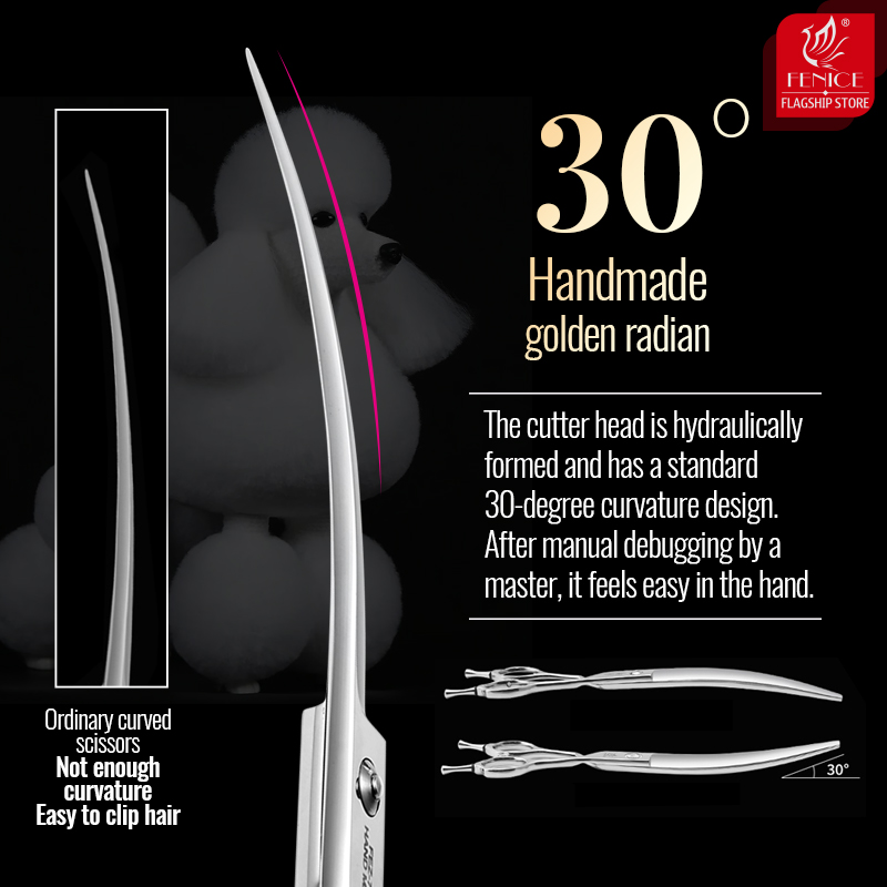 Fenice 6//6.5/7/7.5 Inch Profe - Grooming Scissors 评论和价格
