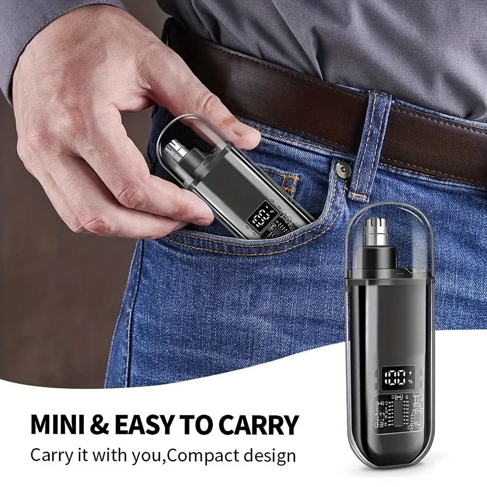 Nose Ear Hair Trimmer for Men  - Nose Trimmer 评论和价格
