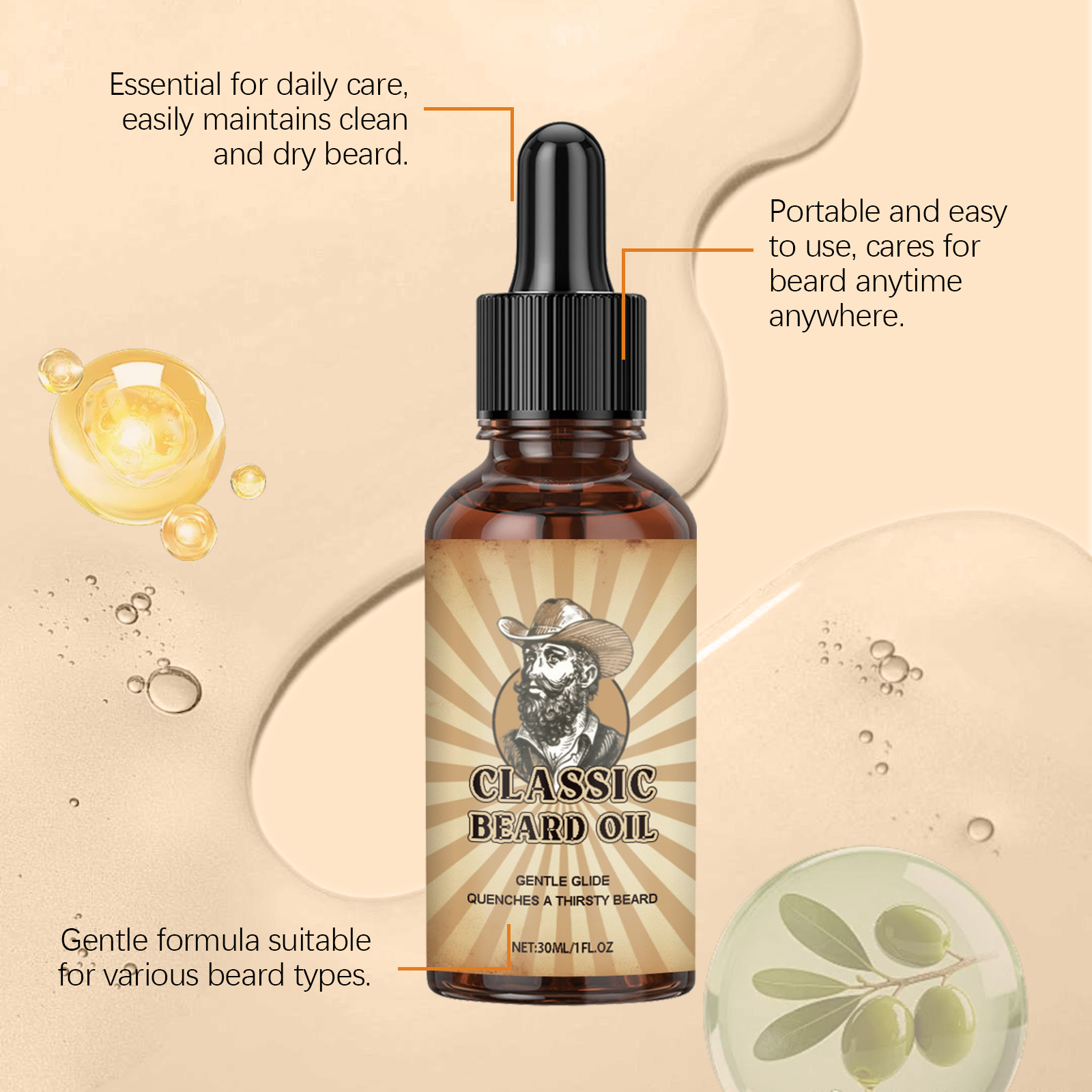 Beard Growth Care Essential Oi - Beard Oil 评论和价格